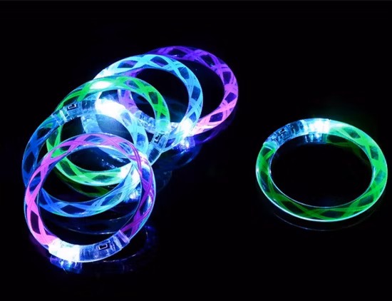 Festival vacances lumière fête de mariage fournisseur bracelet LED bracelet